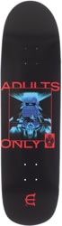 Evisen Adults Only 8.8 Skateboard Deck - black