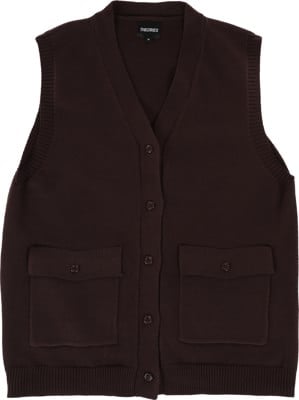 Theories Shier Sweater Vest Jacket - vintage brown - view large