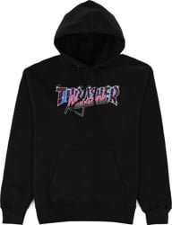 Thrasher Vice Logo Hoodie - black