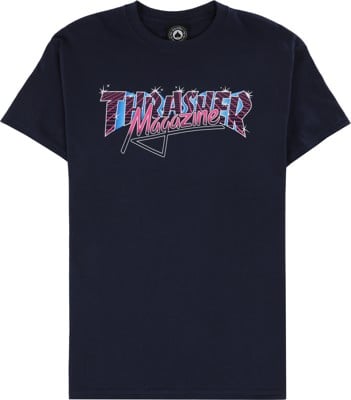 Thrasher Vice Logo T-Shirt - navy - view large