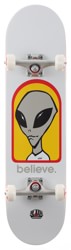 Alien Workshop Believe 8.0 Complete Skateboard - white