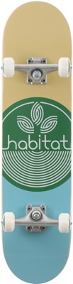 Habitat Leaf Dot 7.75 Complete Skateboard - green - view large