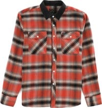 Brixton Bowery Stretch X Flannel Shirt - phoenix orange