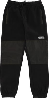 Autumn Bask Fleece Sweatpants - black - view large