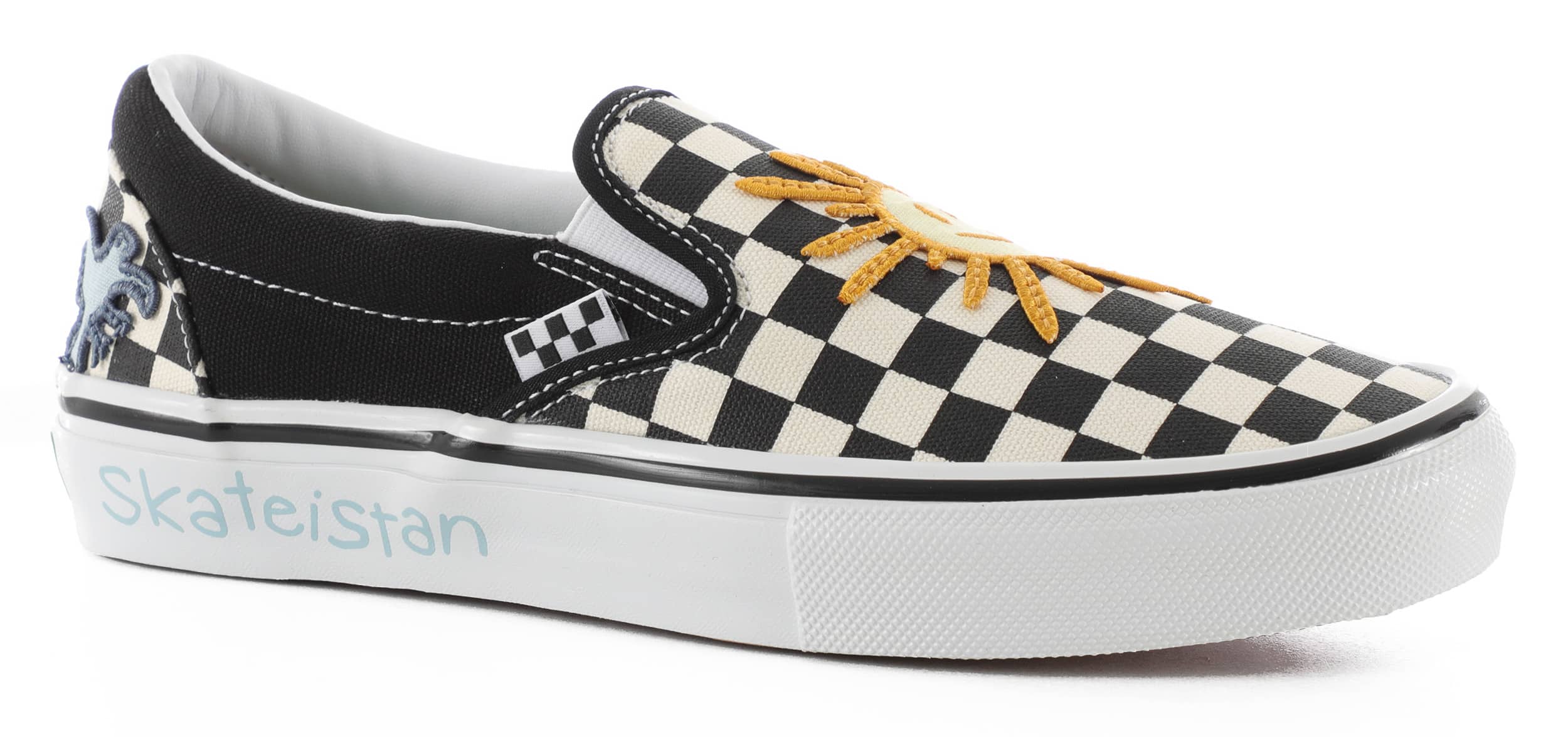 Vans Skate Slip-On Shoes - (skateistan) checkerboard | Tactics