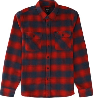 Brixton Bowery Flannel - aurora red - view large