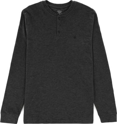 Volcom Bonita Henley L/S T-Shirt - black - view large