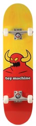 Toy Machine Monster 7.375 Mini Complete Skateboard - yellow