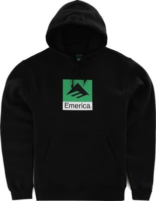 Emerica Classic Combo Hoodie - black/green - view large