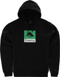 Emerica Classic Combo Hoodie - black/green
