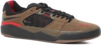 Nike SB Ishod Wair Skate Shoes - light olive/black-light olive-varsity red