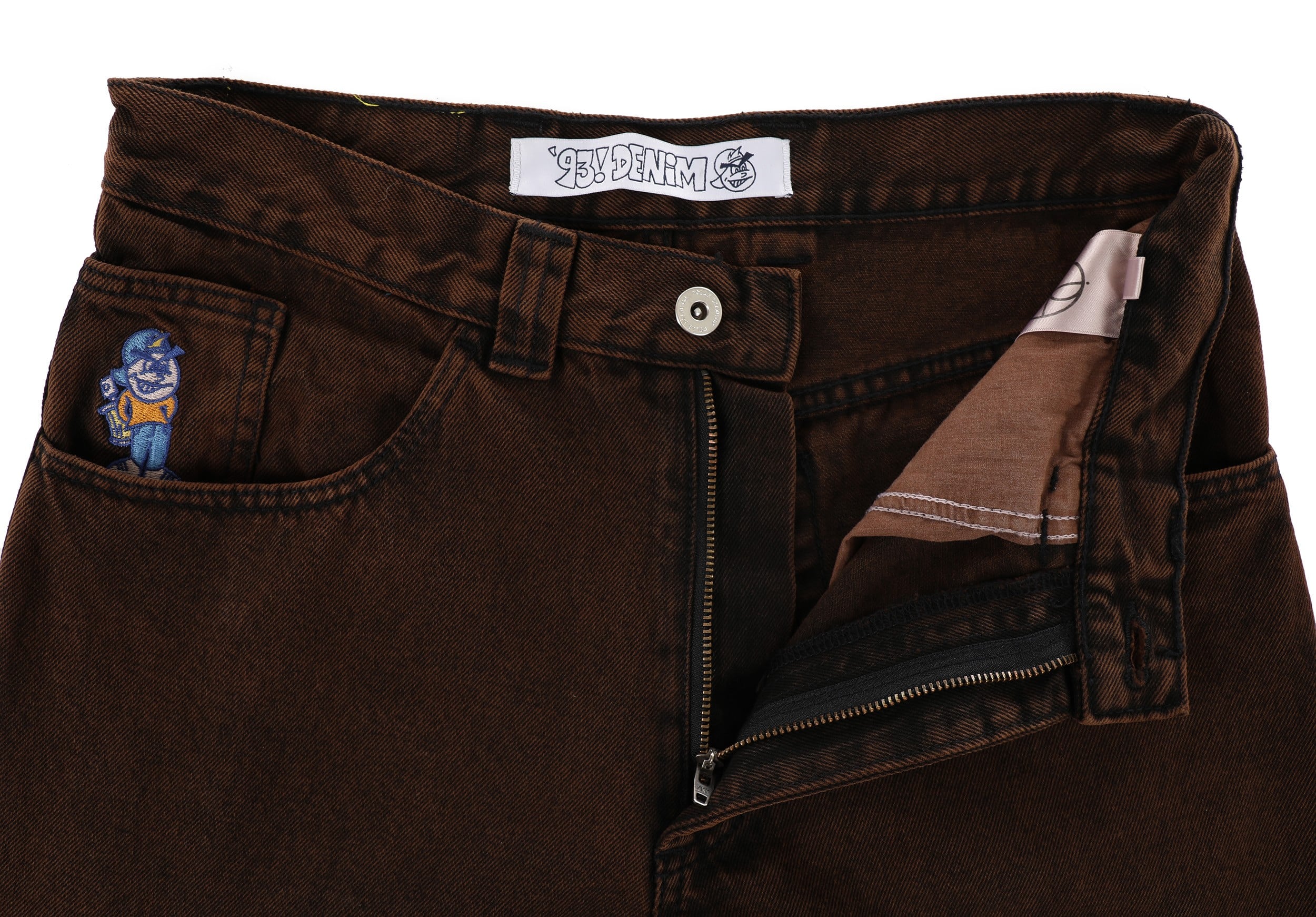 Polar Skate Co. '93! Denim Jeans brown black Free Shipping Tactics