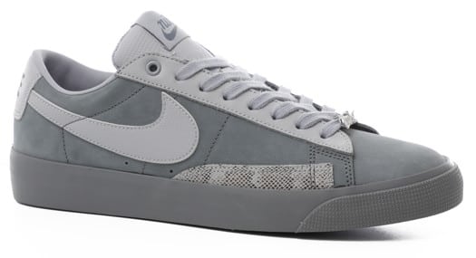 Nike SB Zoom Blazer Low -Quickstrike Skate Shoes - (fpar) cool grey/wolf grey - view large