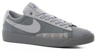 Nike SB Zoom Blazer Low -Quickstrike Skate Shoes - (fpar) cool grey/wolf grey