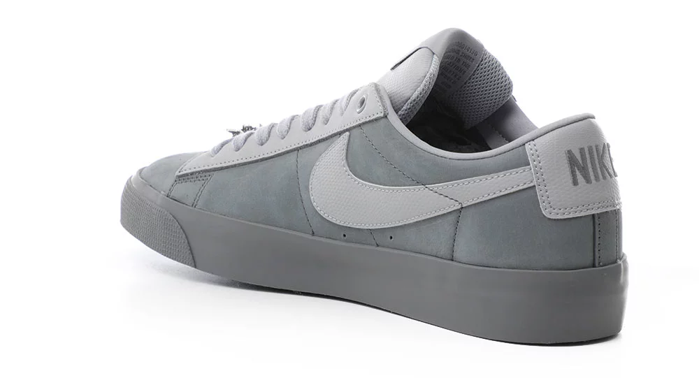 Nike Zoom Blazer Low -Quickstrike Skate Shoes cool grey/wolf grey - Shipping | Tactics