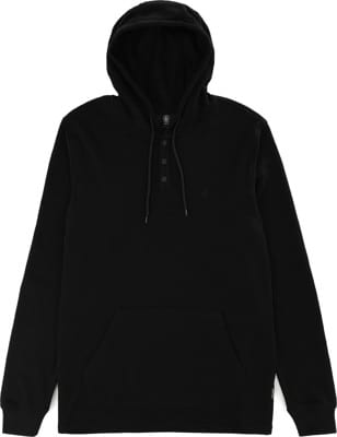 Volcom Murph Hooded Thermal L/S T-Shirt - black | Tactics