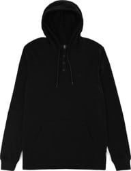 Volcom Murph Hooded Thermal L/S T-Shirt - black