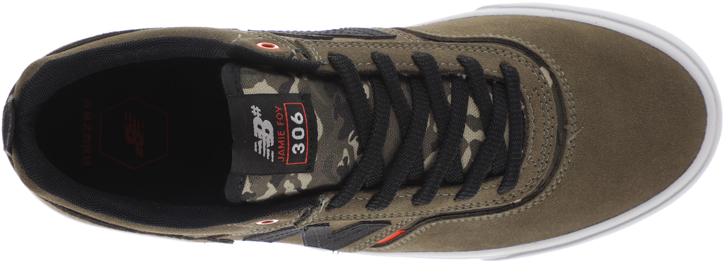 New Balance Numeric 306 Skate Shoes - olive/orange | Tactics