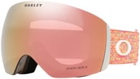 Oakley Flight Deck L Goggles - 2022 olympic freestyle/prizm rose gold lens