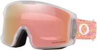 Oakley Line Miner M Goggles - 2022 olympic freestyle/prizm rose gold lens