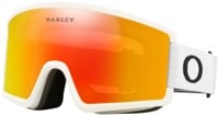 Oakley Target Line L Goggles - matte white/fire iridium lens