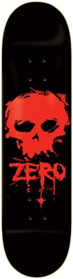 Zero Blood Skull 8.5 Skateboard Deck - red foil - view large