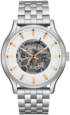 Nixon Spectra Watch - white/silver - view large