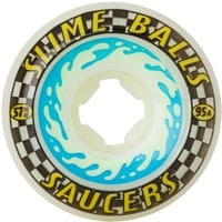 Santa Cruz Slime Balls Saucers Skateboard Wheels - blue/green (95a)