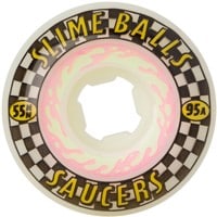 Santa Cruz Slime Balls Saucers Skateboard Wheels - pink/green (95a)