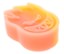 Spitfire SF Swirl Curb Wax - pink/orange - angle