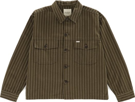 RVCA Neutral Utility Overshirt Jacket - tobacco - view large