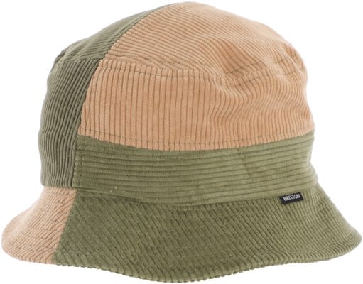 Brixton Gramercy Packable Bucket Hat - military olive/mermaid - view large