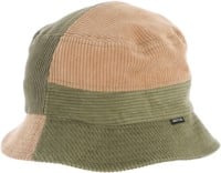 Brixton Gramercy Packable Bucket Hat - military olive/mermaid
