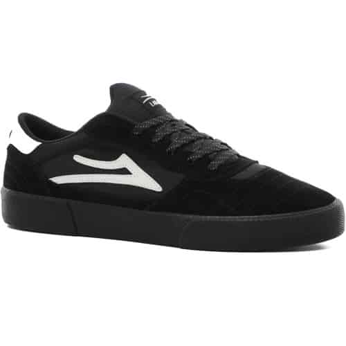Lakai Cambridge Skate Shoes (Closeout) - white leather | Tactics