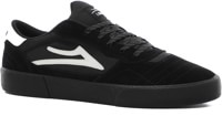 Lakai Cambridge Skate Shoes (Closeout) - black/white-black suede