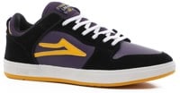 Lakai Telford Low Skate Shoes - black/grape suede