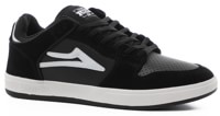 Lakai Telford Low Skate Shoes - black/white suede