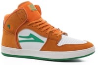 Lakai Telford Skate Shoes - (larry june)orange/white suede