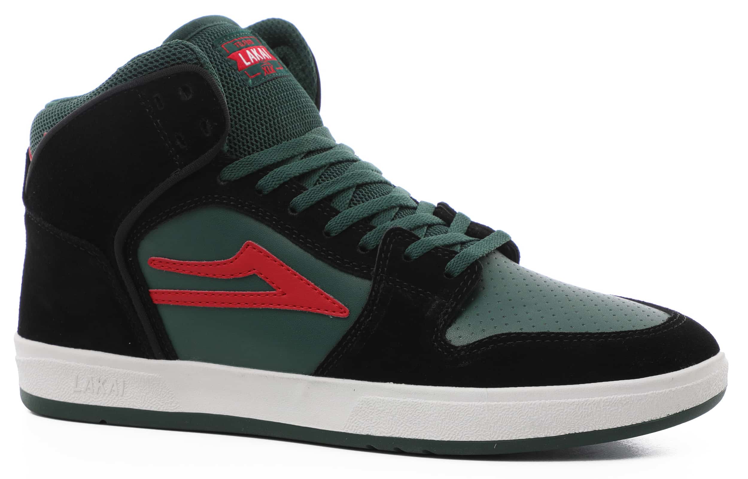 Lakai Telford Skate Shoes black/pine suede Free Shipping Tactics
