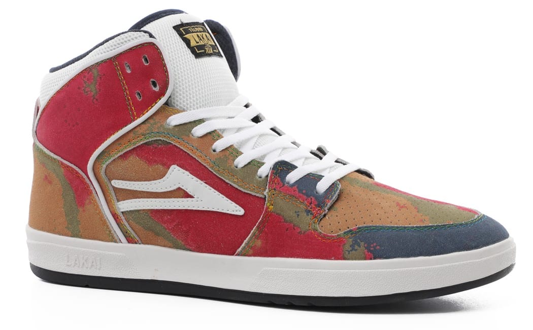 Lakai Telford Skate Shoes multi suede Tactics