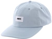 Obey Bold Label Organic Strapback Hat - good grey