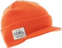 Coal Uniform Brim Beanie - orange