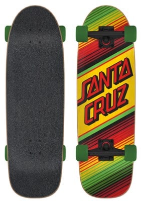 Santa Cruz Street Skate 8.79 Street Cruzer Complete Cruiser Skateboard - serape - view large