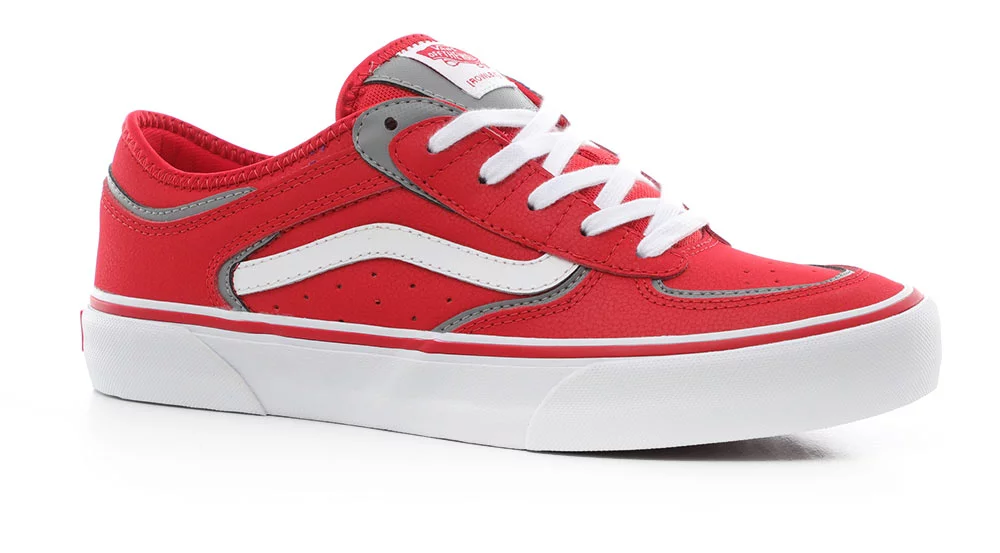 Invalid famous Supersonic speed Vans Rowley Pro Skate Shoes - racing red/white - Free Shipping | Tactics