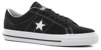 Converse One Star Pro Skate Shoes - black/black/white