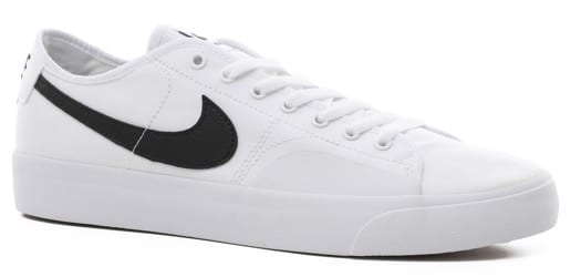 Nike SB Blazer Court Skate Shoes - white/black-white-black-gum light brown - view large