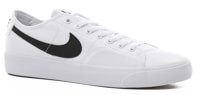 Nike SB Blazer Court Skate Shoes - white/black-white-black-gum light brown