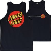 Santa Cruz Classic Dot Tank - navy