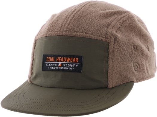 Coal Bridger Fleece 5-Panel Hat - olive - view large