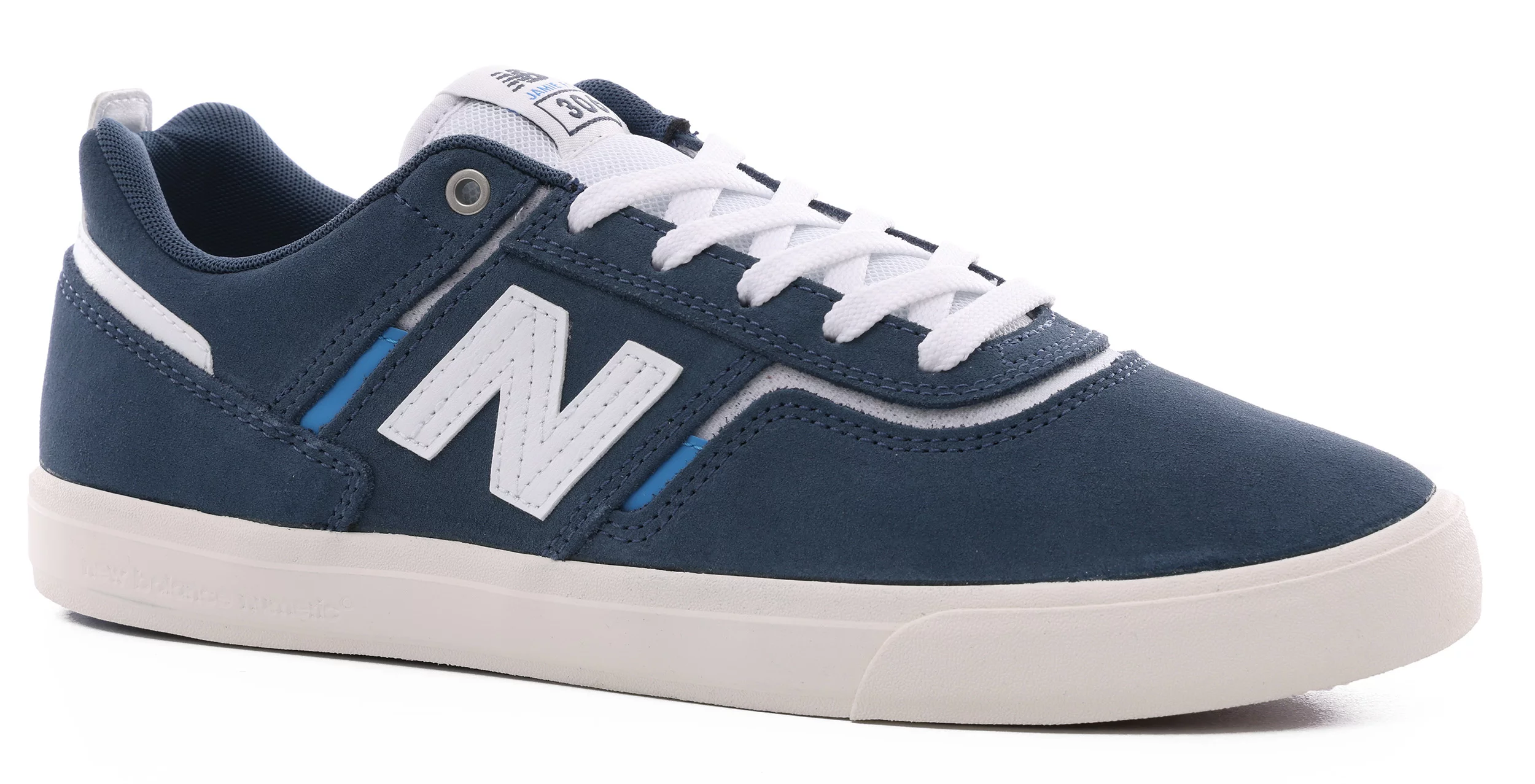 comerciante Afectar Compatible con New Balance Numeric 306 Skate Shoes - grey/white/blue - Free Shipping |  Tactics